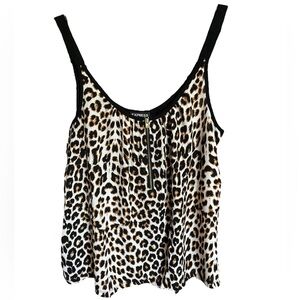 Express Cheetah Print Flowy Tank Top.  NWOT Size Medium.